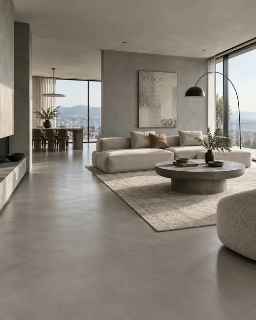 Interior Gris Cemento