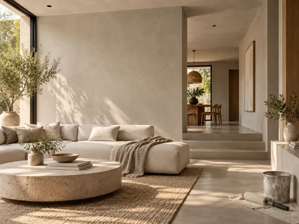 Micro Coat · calidez mineral en interiores