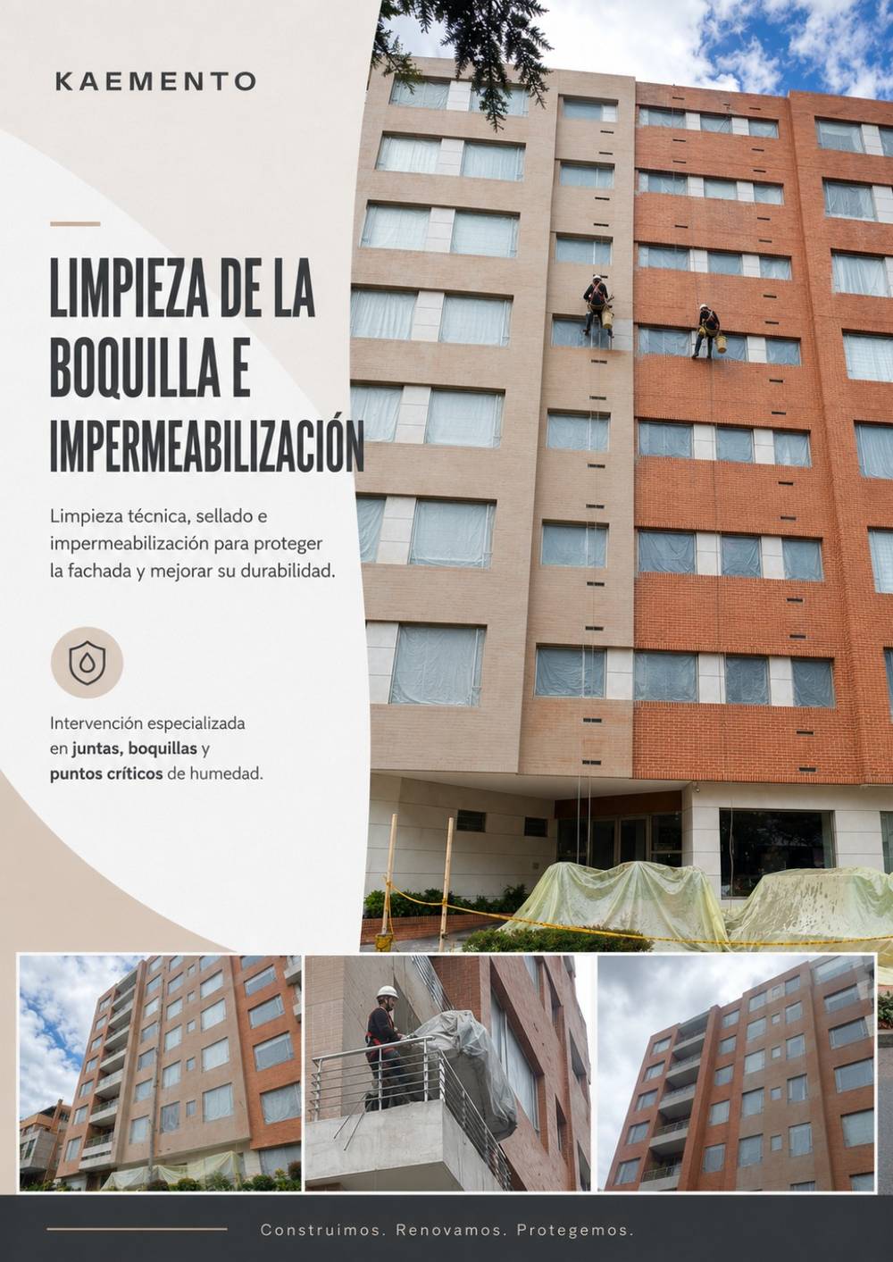 02 · Limpieza e impermeabilización