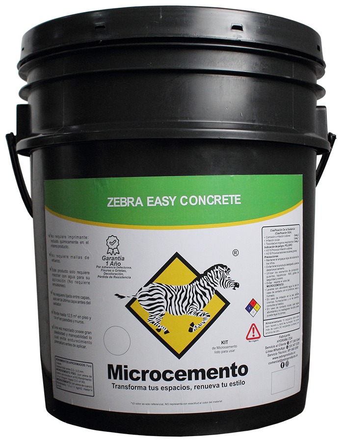 Presentación oficial de Zebra Easy Concrete